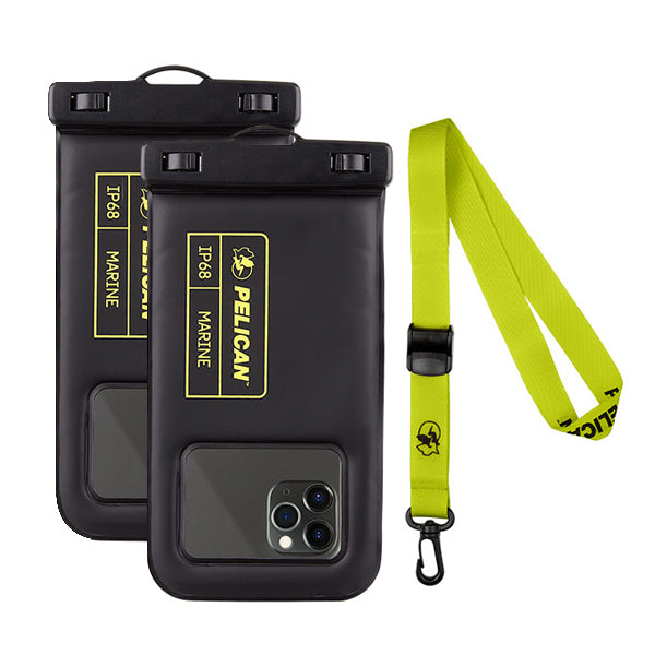 Pelican | Marine Waterproof IP68 Floating Pouch | 2-Pack