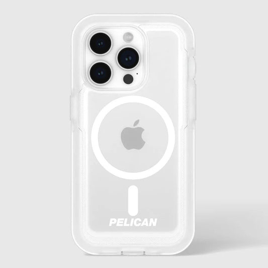 Pelican Voyager Case MagSafe for iPhone 15 Pro Max Clear