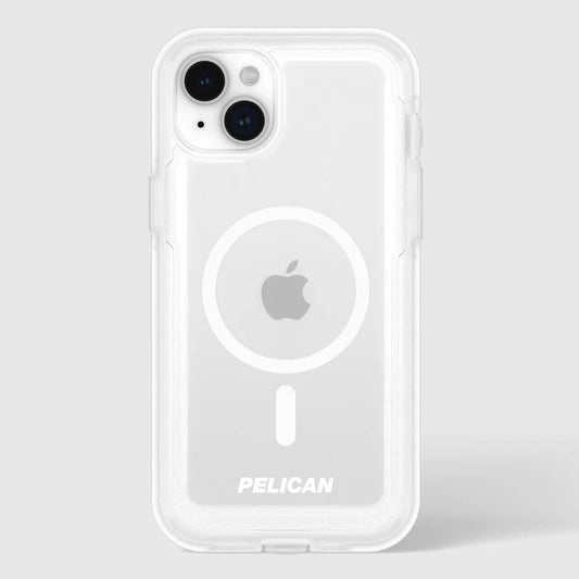 Pelican Voyager Case MagSafe for iPhone 15 Plus Clear