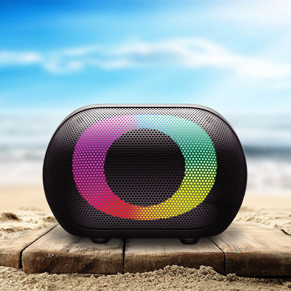 Sway Magic Boom Wireless Bluetooth 10W & Magnetic Speakers With Led & Deep Bass