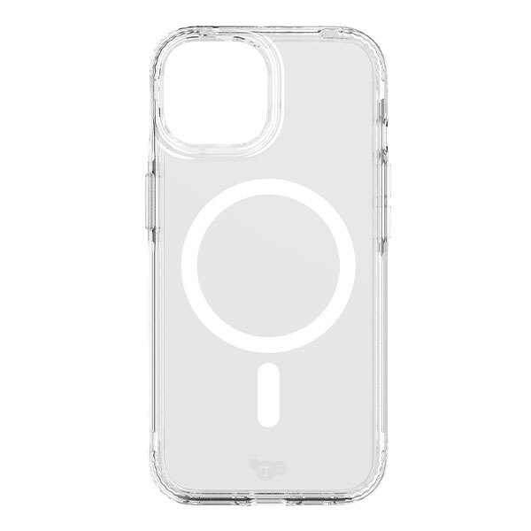 For Apple | Tech 21 | Evo Clear w/MagSafe Case | iPhone 15 Plus - Clear