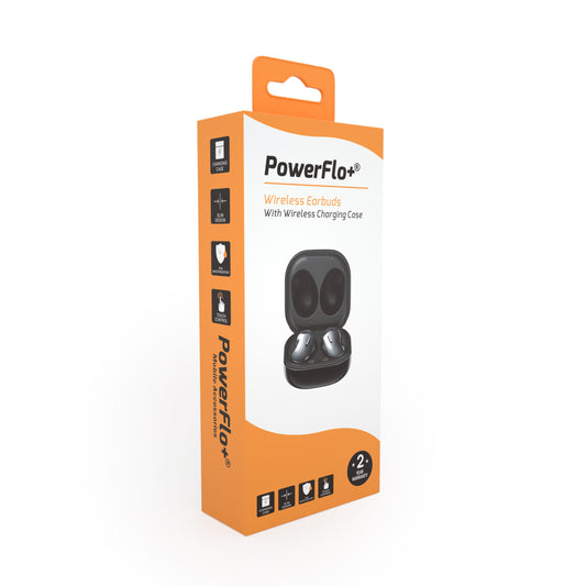 Powerflo True Wireless Bluetooth Inear Earbuds Pro For Music & Calling