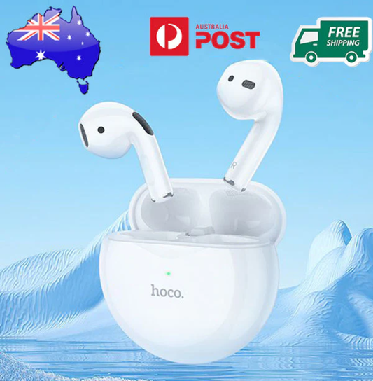 Hoco EW24 Simple True Wireless Bluetooth Inear Earphones - White