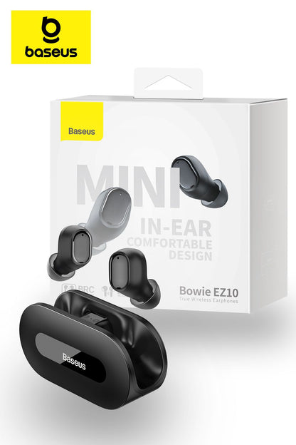Baseus Bowie EZ10 True Wireless Earphones - Premium Sound & Wireless Freedom