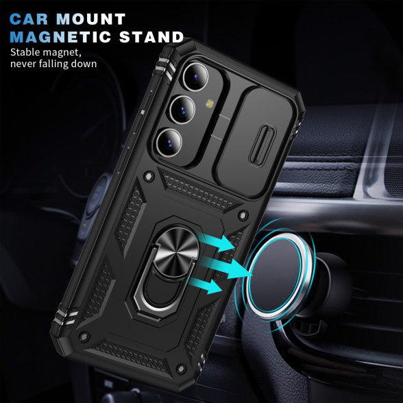 Shockproof Magnetic 360 Protective Case for Samsung Galaxy S24 Plus Ultra