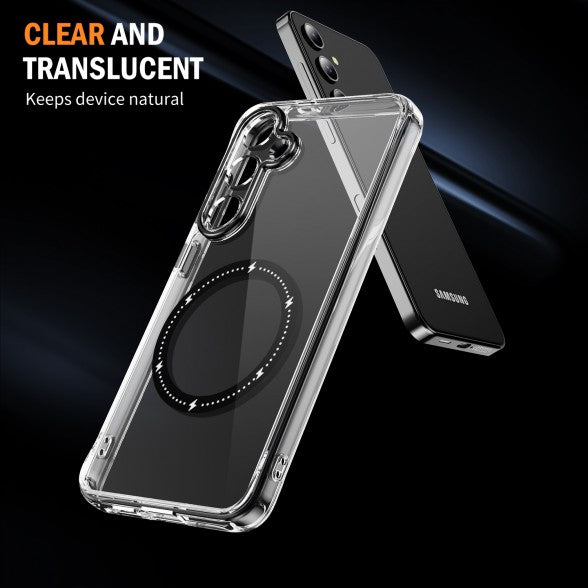 Shockproof Magnetic Velvet 360 Protective Case for Samsung Galaxy S24 Plus Ultra