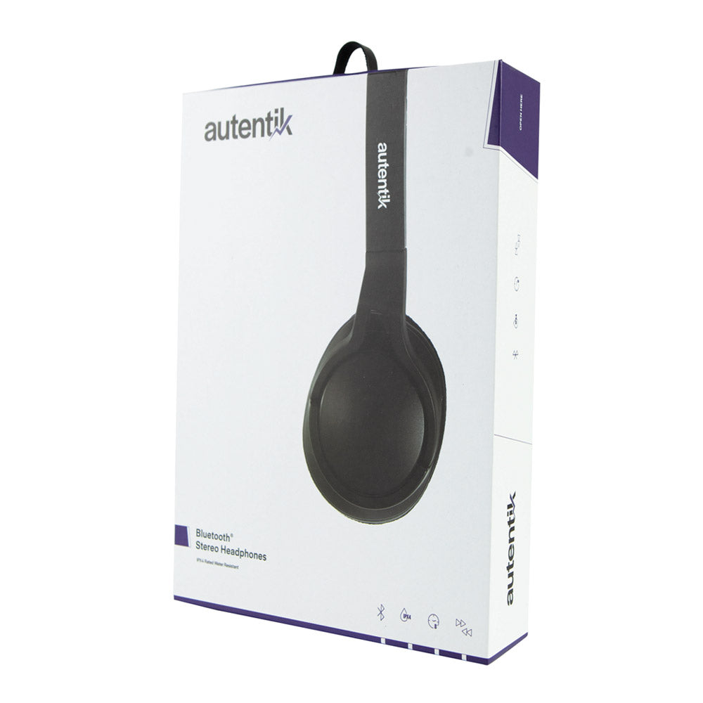 Autentik Bluetooth Stereo Headphones Deep Bass/Clear Vocals/IP Rated/Listen Long