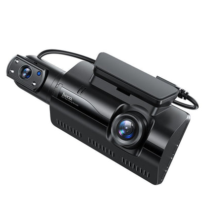 Hoco DI07 Max Wifi HD Dash Camera Driving Recorder Front & Back - Black