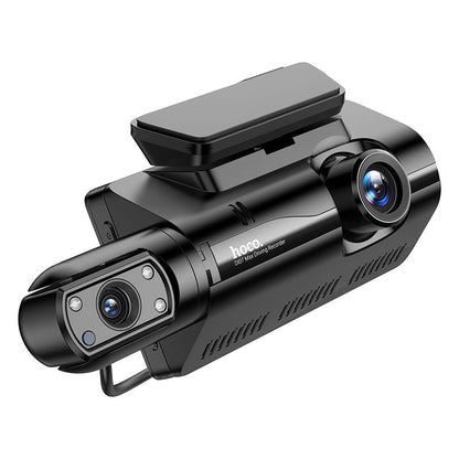 Hoco DI07 Max Wifi HD Dash Camera Driving Recorder Front & Back - Black
