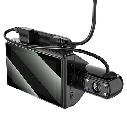 Hoco DI07 Wifi HD Dash Adjustable Camera Driving Recorder Front & Back - Black