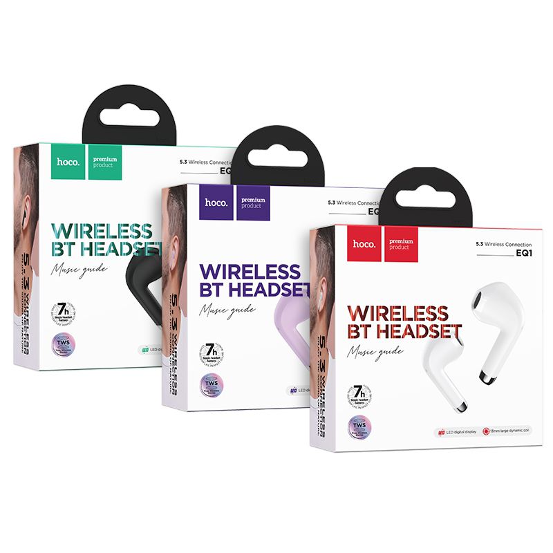 Hoco Bluetooth 5.3 True Wireless Earbuds Waterproof LED Display Earphones BRAND NEW
