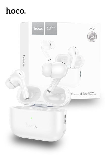 Hoco EW56 Generoso True Wireless Stereo Bluetooth Inear Earphones - White