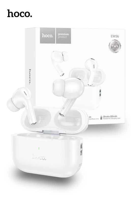 Hoco EW56 Generoso True Wireless Stereo Bluetooth Inear Earphones - White