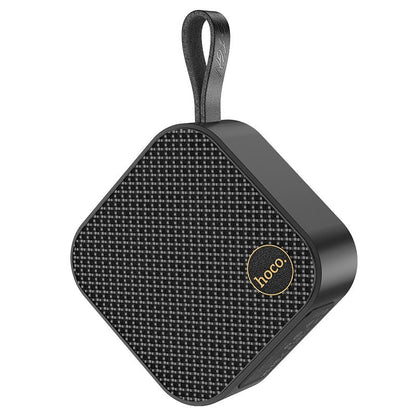 Hoco HC22 Bluetooth 5.2 Speaker Loud Auspicious Portable Speaker - Black