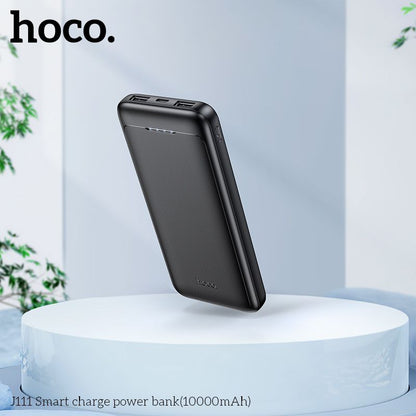 Hoco J111 10000mAh Power Bank Smart Portable For Android & iPhones Charge 2 at 1 Time