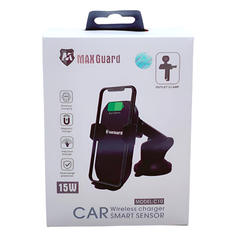 Maxguard C10 15W Wireless Car Charger - Black