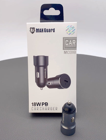 Car Charger Ciggratte port Maxguard 18W Fast Charger
