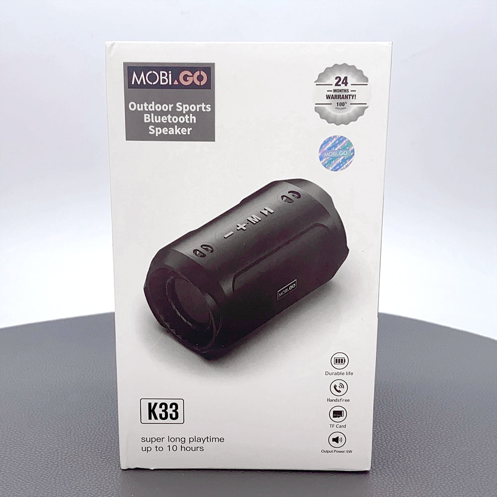 Mobigo Wireless Bluetooth Speaker Bass Boosted with Long Battery Life