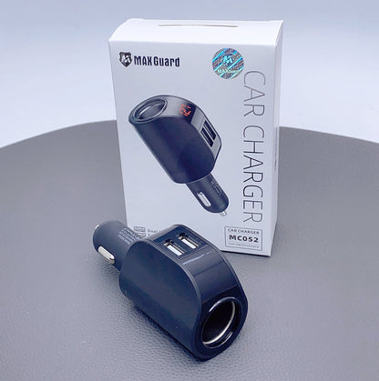 Dual Port USB-A Car Charger Maxguard Fast Ciggrette Port Charger