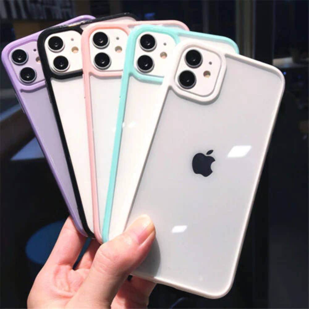 Clear Shockproof Cover Case for iPhone 14 13 11 12 Pro Max Plus 7 8 SE XR XS X