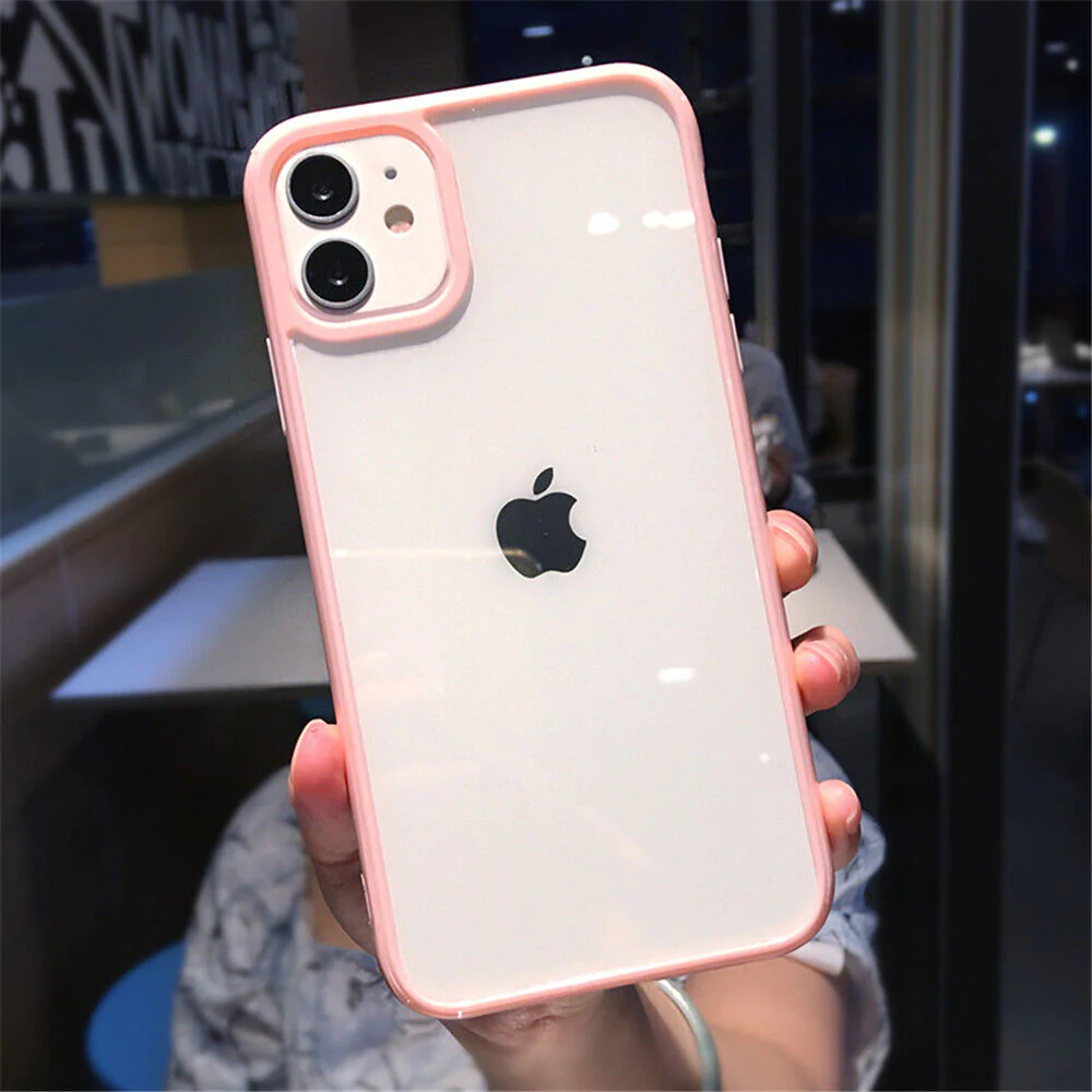 Clear Shockproof Cover Case for iPhone 14 13 11 12 Pro Max Plus 7 8 SE XR XS X