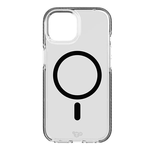 Genuine Tech 21 Evo Crystal Magnetic Ring Case for iPhone 15 - Graphite Black AU