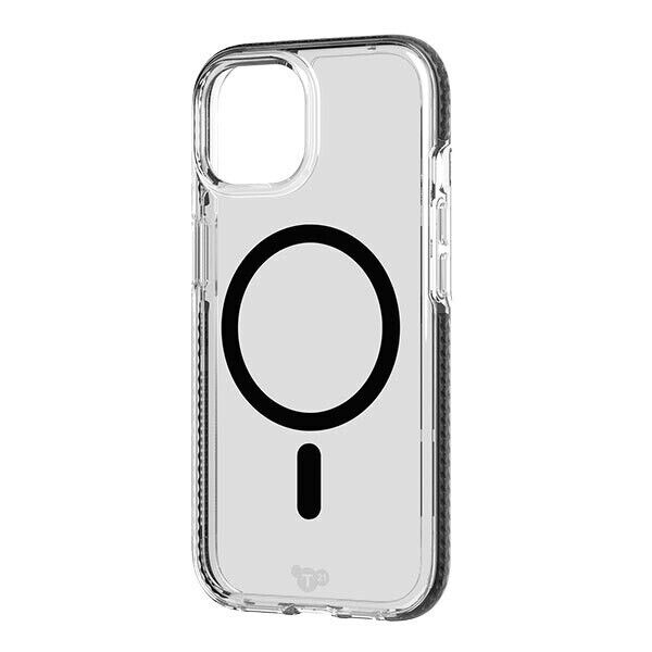 Genuine Tech 21 Evo Crystal Magnetic Ring Case for iPhone 15 - Graphite Black AU