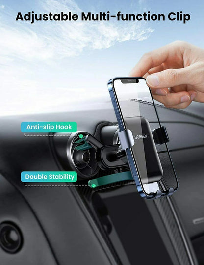 UGreen Round Air Vent Gravity Rigid Auto lock Phone Holder