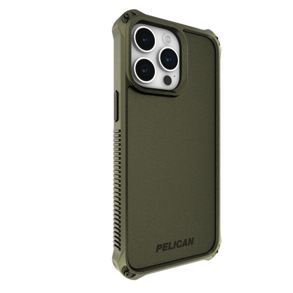 Genuine Pelican Guardian Magnetic Case For iPhone 15 Pro Max - Olive Drab AU