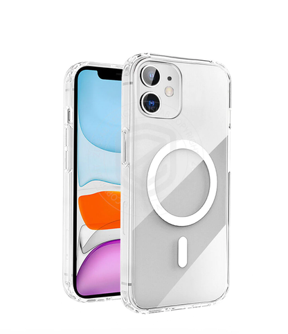 Clear Magnetic Case Shockproof Cover For iPhone 14 13 12 11 Pro Max Mini Plus