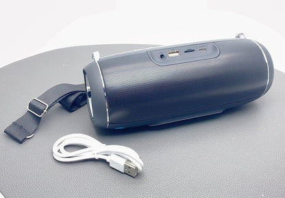 Budi SP02 Portable Wireless Outdoor Bluetooth Speaker -Black
