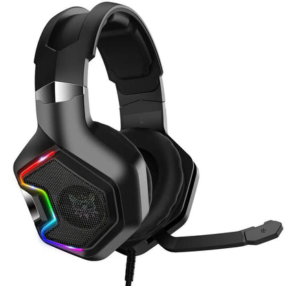 Surround Sound RGB Noise Cancelling Wired Gaming Headset Headphone with Mic