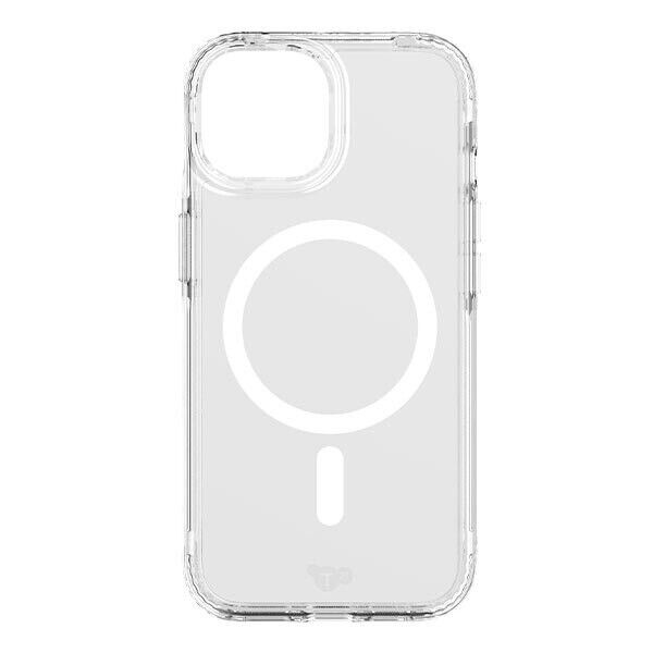 Genuine Tech 21 Evo Clear Magnetic Case for iPhone 15 Pro - Clear AU STOCK