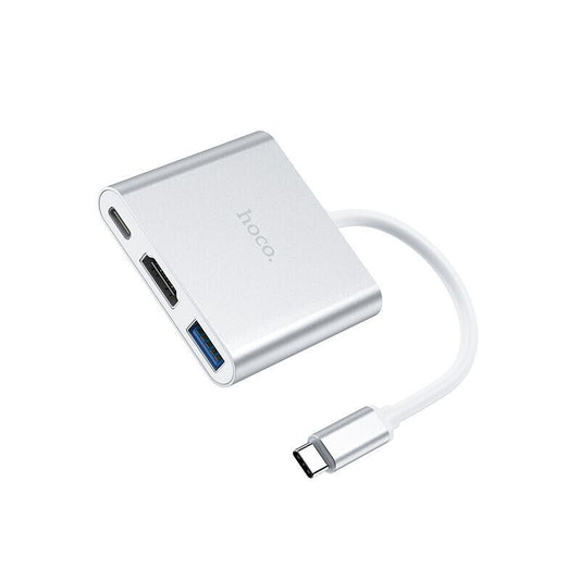 Hoco 3 IN 1 CONVERTER TYPE USB C TO HDMI/USB 3.0/USB-C PD PORT ADAPTER [AU STOCK]