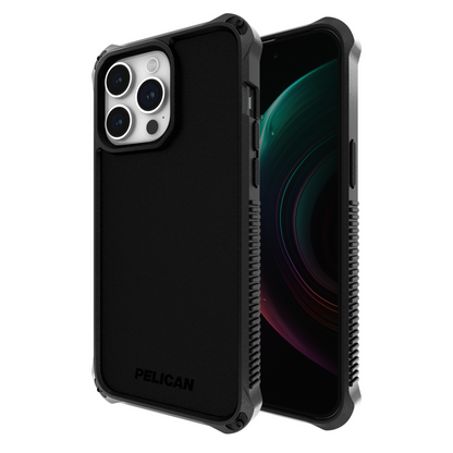 Genuine Pelican Guardian Magenetic Case For iPhone 15 Pro Max - Black AU STOCK