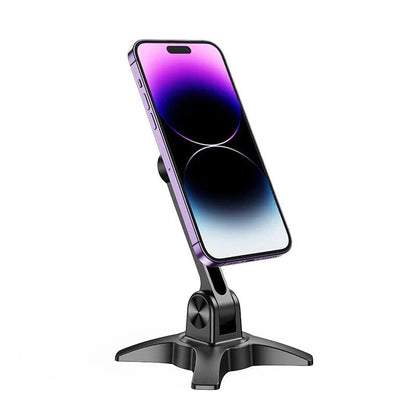 Rigid Joy Ring Magnetic Desktop Stand - Black, Mobile Stand Magnetic Removable